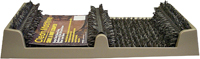 CLEAN MACHINE 10371867 Shoe and Boot Scraper, Polyethylene Bristle