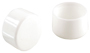 Shepherd Hardware 9107 Furniture Leg Tip, Round, Plastic, White, 3/4 in Dia