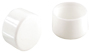 Shepherd Hardware 9109 Furniture Leg Tip, Round, Plastic, White