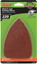 Gator 3730 Sanding Sheet, 3-1/2 in W, 5 in L, 220 Grit, Extra Fine, Aluminum