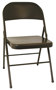 Cosco 14-711 05X/147110 Folding Chair; 18-1/2 in OAW; 5-1/2 in OAD; 39-1/2