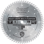 Freud LU82M010 Circular Saw Blade, 10 in Dia, 5/8 in Arbor, 60-Teeth,