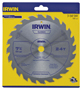 IRWIN 15130 Circular Saw Blade; 7-1/4 in Dia; 5/8 in Arbor; 24-Teeth;