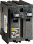 Square D Homeline HOM220CP Circuit Breaker, Mini, 20 A, 2 -Pole, 120/240 V,