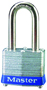 Master Lock 3UPLF Padlock, 1-9/16 in W x 1-1/2 in H Body, 1-1/2 in H