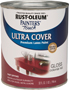 RUST-OLEUM PAINTER'S Touch 1964502 Brush-On Paint, Gloss, Colonial Red, 1 qt