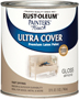 RUST-OLEUM PAINTER'S Touch 1994502 Brush-On Paint, Gloss, Almond, 1 qt Can