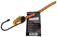 ProSource RT0818 Bungee Stretch Cord, 8 mm Dia, 18 in L, Polypropylene,