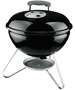 Weber Smokey Joe 10020 Charcoal Grill, 147 sq-in Primary Cooking Surface,