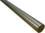 K & S 87139 Round Rod, 1/4 in Dia, 12 in L, Stainless Steel
