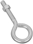 National Hardware N221-267 Eye Bolt, 3/8-16 Thread, 2 in L Thread, 1 in ID