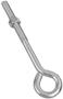 National Hardware N221-325 Eye Bolt, 1/2-13 Thread, 3-3/4 in L Thread, 1 in