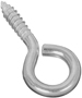 National Hardware N220-434 Screw Eye, #2 Thread, 1.12 in L Thread, 2.62 in