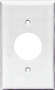 Eaton Wiring Devices PJ7W Wallplate, 4-1/2 in L, 2-3/4 in W, 1 -Gang,