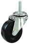 Shepherd Hardware 9194 Swivel Caster, 80 lb Weight Capacity, 2 in Dia Wheel