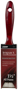 Linzer 1125-1.5 Paint Brush, 1-1/2 in W, 2-1/2 in L Bristle, Polyester