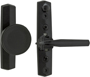 Wright Products V670BL Knob Latch, 3/4 to 1-1/8 in Thick Door, For: