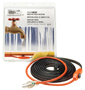EasyHeat AHB-019A Pipe Heating Cable, 120 V, 63 W, 9 ft L, 1 in Dia