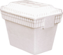 LIFOAM 3542 Ice Chest; 12 qt Cooler; Styrofoam; White