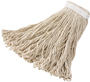 Rubbermaid 1785060 Wet Mop Head, 24 oz Capacity, 2-1/2 cm Headband, Cotton,