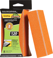 Gator 7305 Sanding Sponge, 5 in L, 3 in W, 120 Grit, Fine, Aluminum Oxide