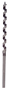 IRWIN 49905 Auger Bit Power Drill Auger Bit, Solid Center Flute, 4-1/2 in L