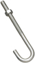 National Hardware 2195BC Series N232-926 J-Bolt, 5/16 in Thread, 3 in L