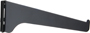 Knape & Vogt 180 BLK 8 Shelf Bracket, Steel, Powder-Coated