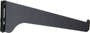 Knape & Vogt 180 BLK 10 Shelf Bracket, Steel, Powder-Coated