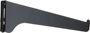 Knape & Vogt 180 BLK 12 Shelf Bracket, Steel, Powder-Coated