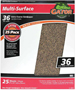 Gator 3269 Sanding Sheet, 11 in L, 9 in W, 36 Grit, Extra Coarse, Aluminum