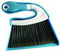 Quickie 446-3/48 Mini Sweep and Dustpan; 8 in L; 7 in W; Plastic