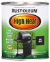 RUST-OLEUM SPECIALTY 7778502 Farm Equipment Enamel, Satin, Black, 1 qt Can