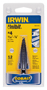 IRWIN Unibit 10234 Stepped Dill Bit Step Drill Bit, Hex Shank, 3/8 in Dia