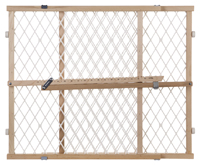 North States 4604 Security Gate, Wood, Natural, 23 in H Dimensions