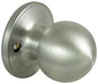 ProSource T3640V-PS Dummy Door Knob, Metal, Stainless Steel