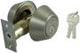 ProSource DBP2V-PS Deadbolt; Keyed Key; 2-Cylinder; Brass; Satin Nickel