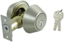 ProSource DB61V-PS Deadbolt, 3 Grade, Stainless Steel, 2-3/8 to 2-3/4 in