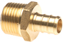 Apollo Valves APXMA3412 Pipe Adapter, 1/2 x 3/4 in, PEX x MPT, Brass, 200