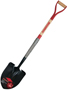 RAZOR-BACK 2594200 Digging Shovel, 9 in W Blade, Steel Blade, North American