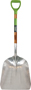 AMES 2672100 Scoop Shovel, 15 in W Blade, 11-1/4 in L Blade, Aluminum Blade,