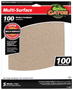 Gator 4441 Sanding Sheet, 11 in L, 9 in W, 100 Grit, Medium, Aluminum Oxide