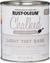 RUST-OLEUM Chalked 287688 Chalky Paint, Chalked/Ultra Matte, 30 oz, Quart