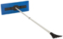 Snow Joe SJBLZD Snow Broom, 7 in W Blade, Polyethylene Blade, 18 in OAL, 30