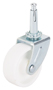 ProSource JC-B24-PS Swivel Caster, 2 in Dia Wheel, 2 in W Wheel, White, 60