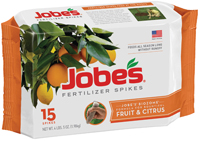 Jobes 01612 Dry Fertilizer Spike, Spike, Gray/Light Brown, Slight Ammonia