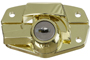 National Hardware VKA821 Series N183-723 Sash Lock, Zinc, Brass