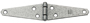 National Hardware N128-355 Strap Hinge, Steel, 33 lb