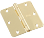 National Hardware N830-321 Door Hinge, Cold Rolled Steel, Brass,