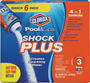 Clorox POOL & Spa Shock Plus 32606CLX Pool Chemical; 1 lb Bag; Solid;